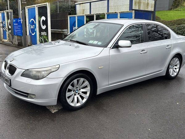 BMW 5-Series Saloon, Diesel, 2007, Silver