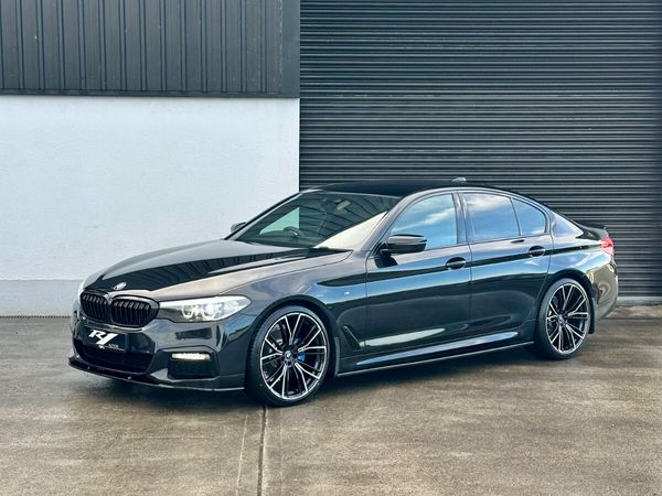 BMW 5-Series Saloon, Diesel, 2017, Black