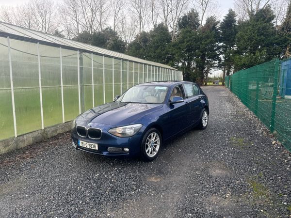 BMW 1-Series Hatchback, Diesel, 2015, Blue