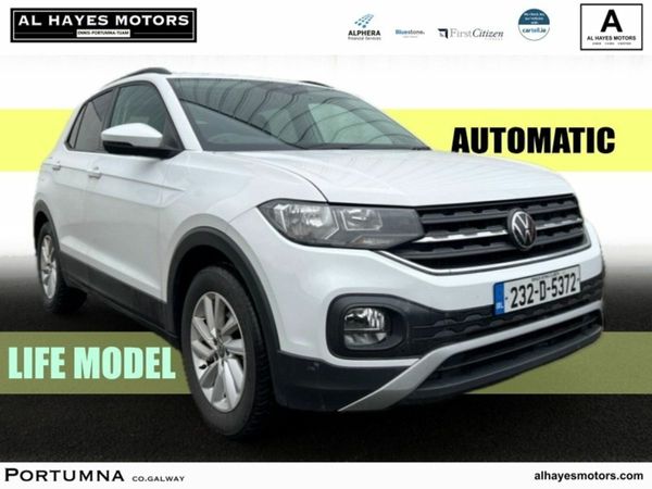 Volkswagen T-Cross SUV, Petrol, 2023, White
