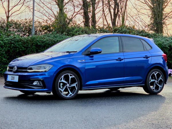 Volkswagen Polo Hatchback, Petrol, 2019, Blue