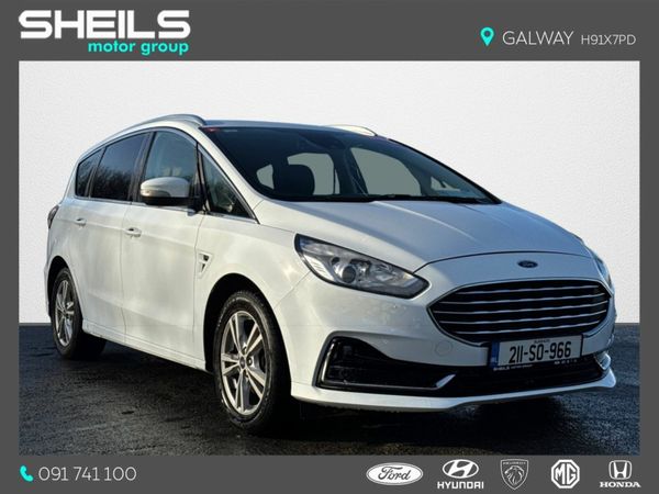 Ford S-Max MPV, Diesel, 2021, White