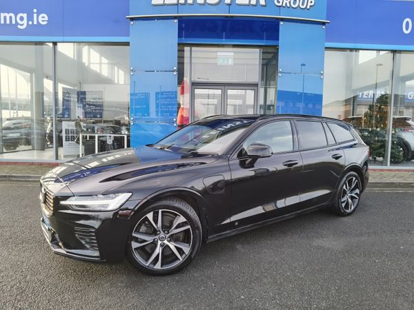 Volvo V60 Estate, Petrol Plug-in Hybrid, 2021, Black