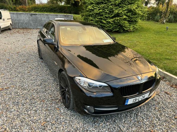 BMW 5-Series Saloon, Diesel, 2013, Black