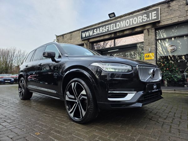 Volvo XC90 SUV, Petrol Plug-in Hybrid, 2022, Black