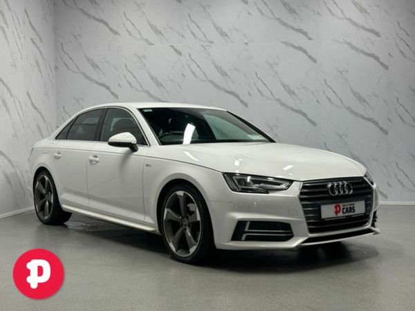 Audi A4 Saloon, Petrol, 2018, White