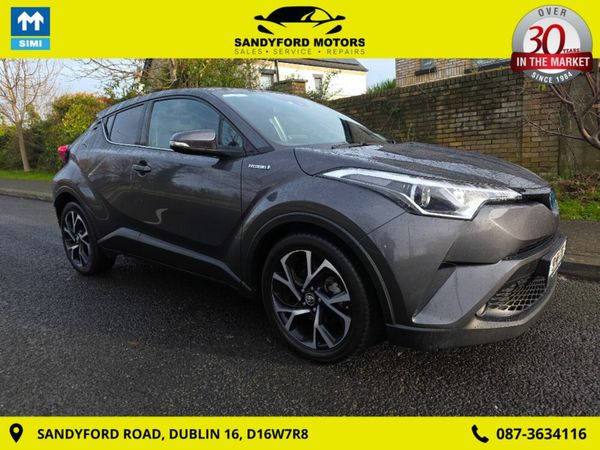 Toyota C-HR Hatchback, Petrol Hybrid, 2019, Grey