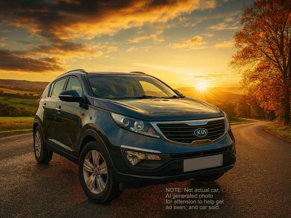 Kia Sportage SUV, Diesel, 2013, Black