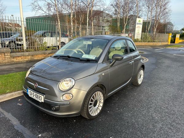 Fiat 500 Hatchback, Petrol, 2013, Grey
