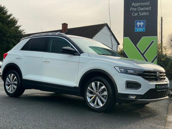 Volkswagen T-Roc SUV, Diesel, 2021, White