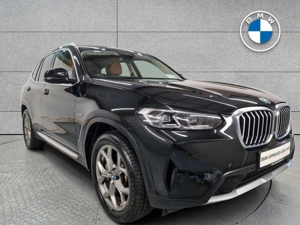 BMW X3 SUV, Petrol Plug-in Hybrid, 2022, Black