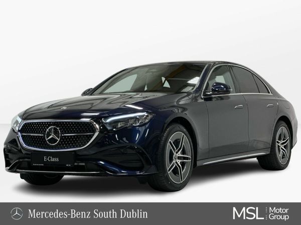 Mercedes-Benz E-Class Saloon, Petrol Plug-in Hybrid, 2026, Blue