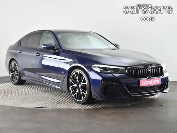 BMW 5-Series Saloon, Diesel, 2022, Blue