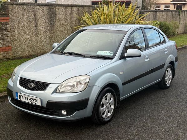 Kia Rio Saloon, Petrol, 2007, Silver