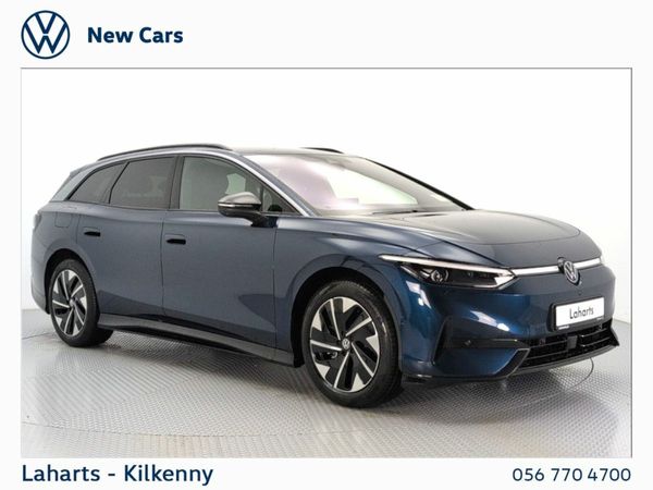 Volkswagen ID.7 Estate, Electric, 2026, Blue