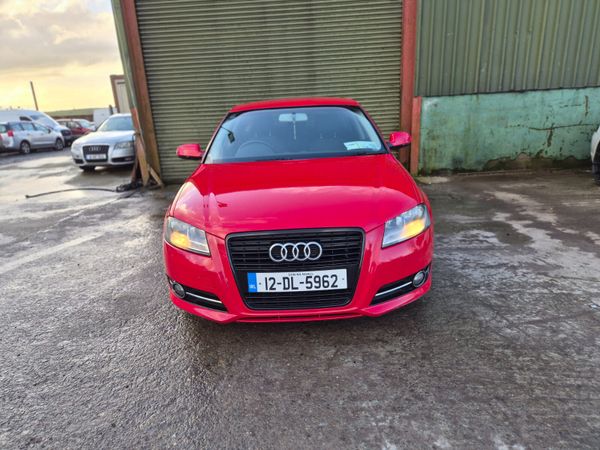 Audi A3 Hatchback, Diesel, 2012, Red