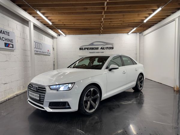 Audi A4 Saloon, Diesel, 2019, White