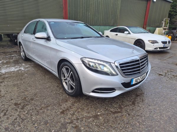 Mercedes-Benz S-Class Saloon, Diesel, 2014, Silver