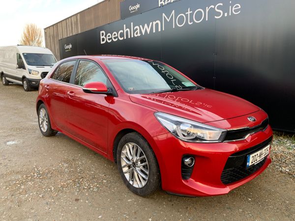 Kia Rio Hatchback, Petrol, 2020, Red