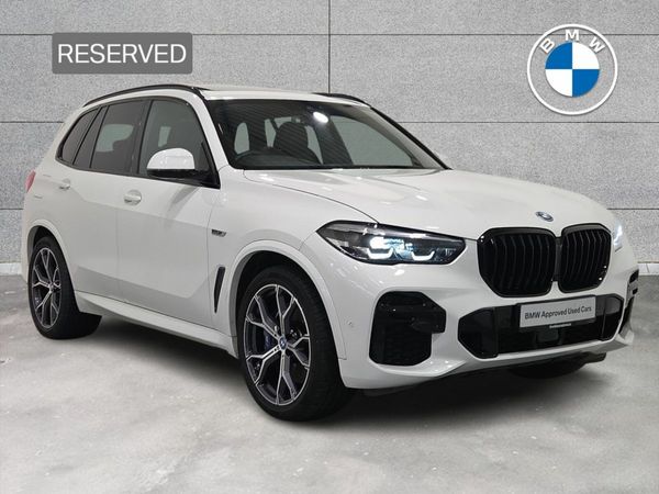 BMW X5 SUV, Petrol Plug-in Hybrid, 2022, White