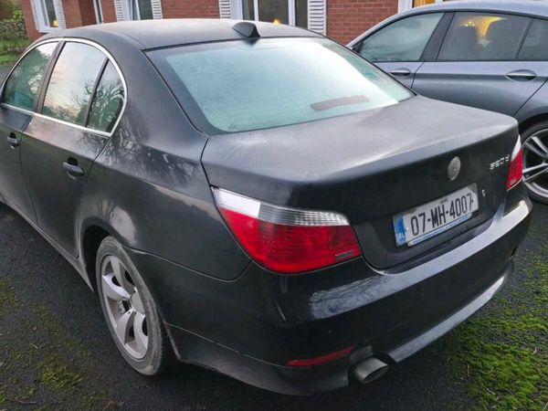 BMW 5-Series Saloon, Diesel, 2007, Black