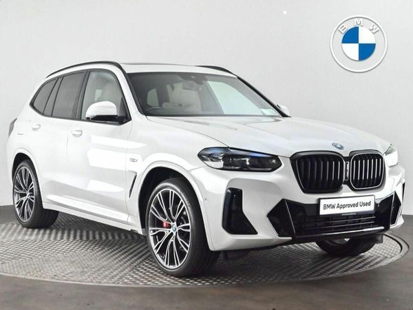 BMW X3 SUV, Petrol Plug-in Hybrid, 2022, White