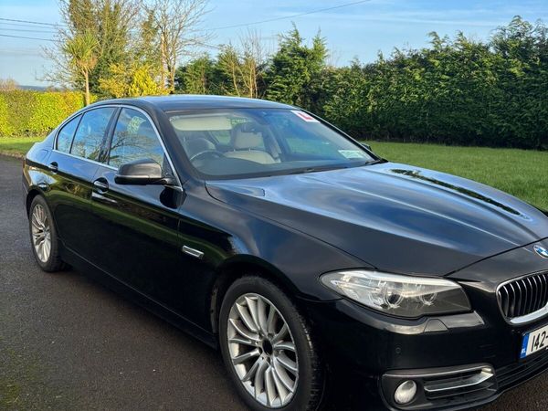 BMW 5-Series Saloon, Diesel, 2014, Black