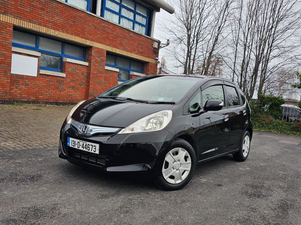 Honda Fit Hatchback, Petrol Hybrid, 2013, Black