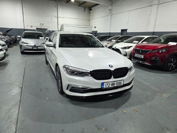 BMW 5-Series Saloon, Diesel, 2017, White