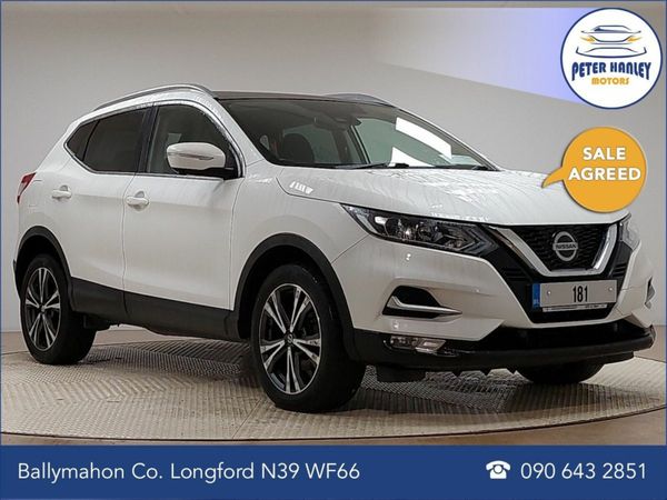 Nissan Qashqai SUV, Diesel, 2018, White