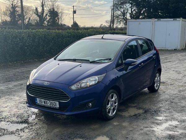Ford Fiesta Hatchback, Petrol, 2015, Blue