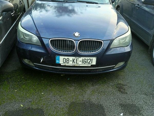 BMW 5-Series Saloon, Diesel, 2008, Blue