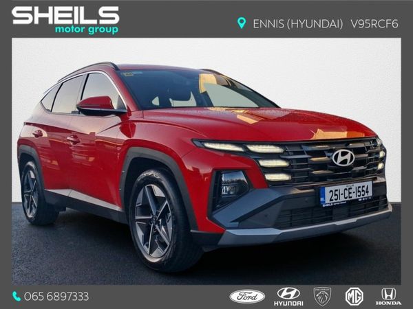 Hyundai Tucson SUV, Diesel, 2025, Red