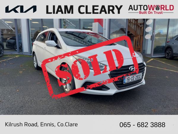 Hyundai i40 Estate, Diesel, 2015, White