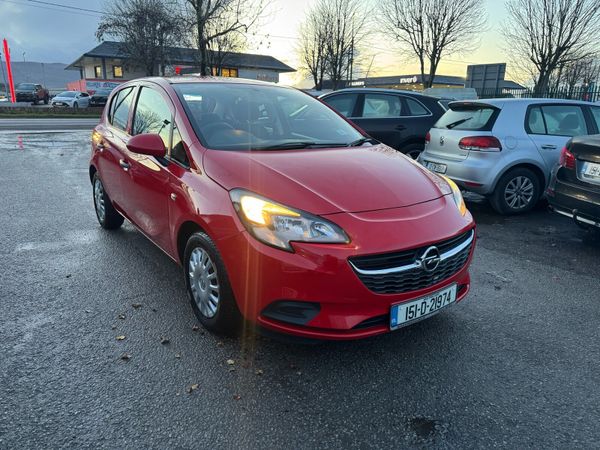 Opel Corsa Hatchback, Petrol, 2015, Red
