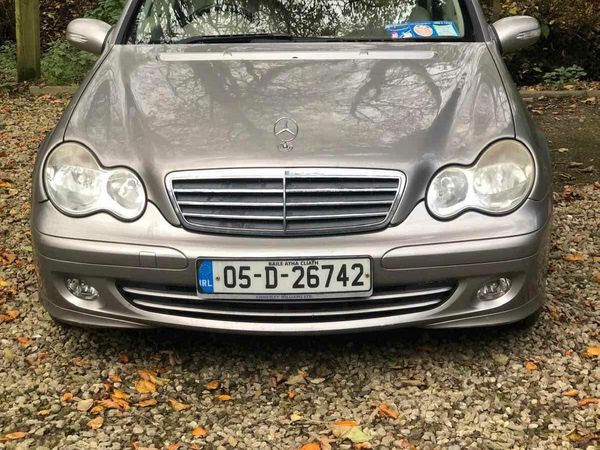 Mercedes-Benz C-Class Saloon, Petrol, 2005, Silver