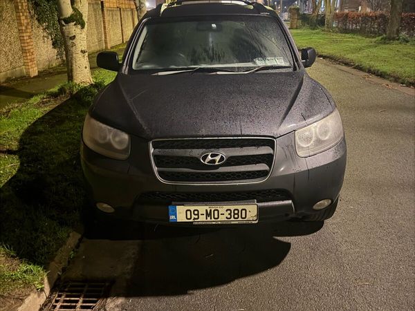 Hyundai Santa Fe SUV, Diesel, 2009, Black