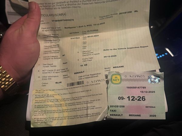 Renault Megane Saloon, Diesel, 2020, Blue