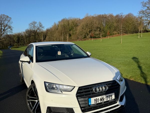 Audi A4 Saloon, Diesel, 2019, White