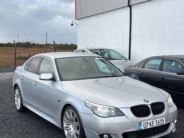 BMW 5-Series Saloon, Diesel, 2007, Silver