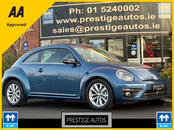 Volkswagen Beetle Hatchback, Petrol, 2018, Blue