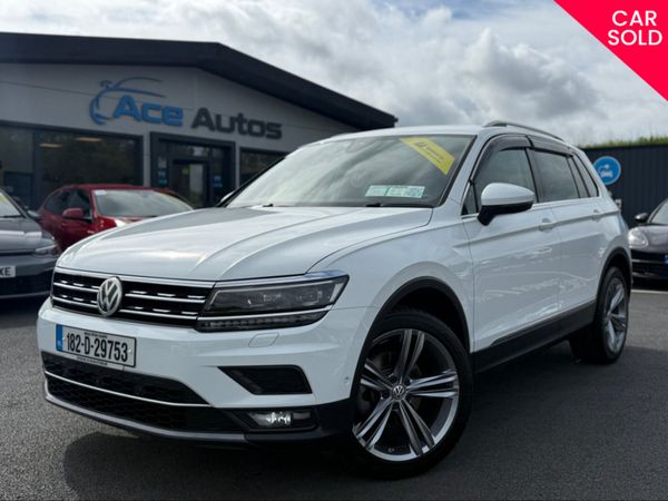 Volkswagen Tiguan SUV, Petrol, 2018, White