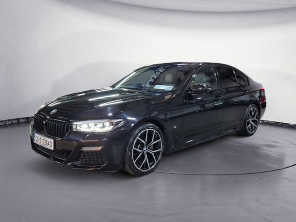 BMW 5-Series Saloon, Diesel, 2021, Black
