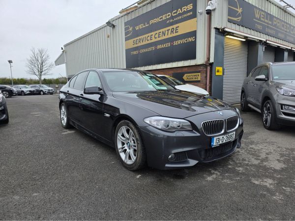 BMW 5-Series Saloon, Diesel, 2013, Grey