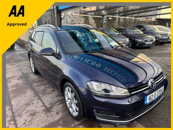 Volkswagen Golf Estate, Petrol, 2016, Blue