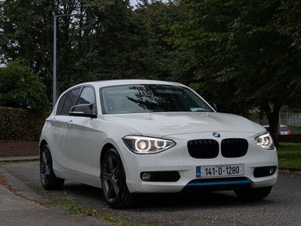 BMW 1-Series Estate/Jeep, Diesel, 2014, White