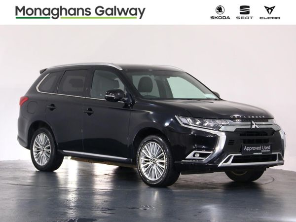 Mitsubishi Outlander Estate, Petrol Plug-in Hybrid, 2019, Black