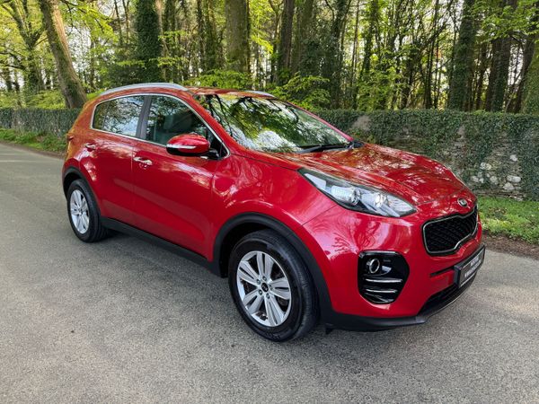 Kia Sportage SUV, Diesel, 2018, Red