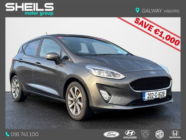 Ford Fiesta Hatchback, Petrol, 2020, Grey