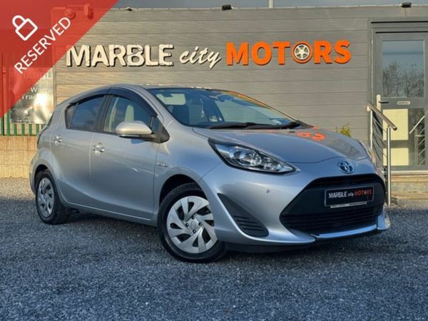 Toyota Aqua Hatchback, Petrol Hybrid, 2019, Silver